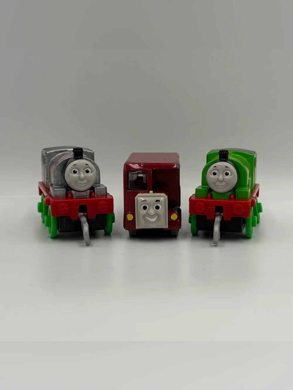 RARE Y2k Thomas & Friends Graffiti Racing Percy + Bertie + Percy Train Toy Lot